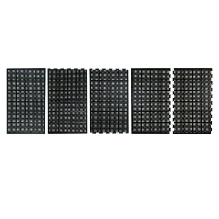 Caillebotis antifatigue en caoutchouc et nitrile - Caillebotis industriels HIGH-DUTY