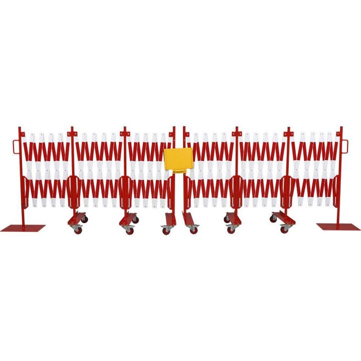Barrière d'accès extensible pour voie très large | Barrière de sécurité | Barrière et poteau de Sécurité