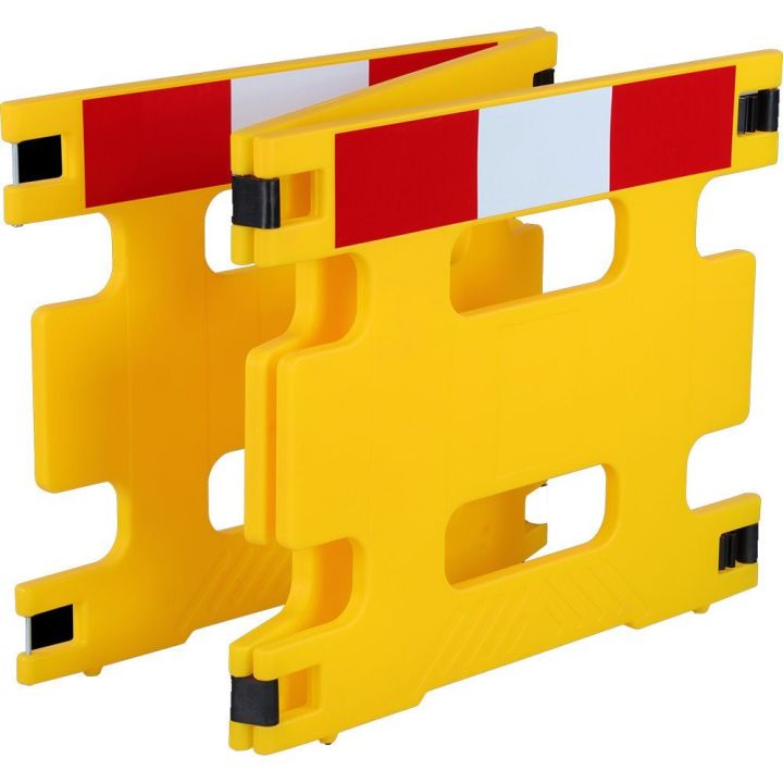 Barrière de protection pliable en 2 ou 3 parties | Barrière de sécurité | Barrière et poteau de Sécurité
