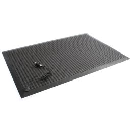 Tapis antifatigue ESD à surface à bulles avec tapis de protection électrique - Revêtement Isolants & ESD COBA ELITE ESD
