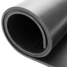 Feuille Caoutchouc SBR noir - Commercial Black Rubber.