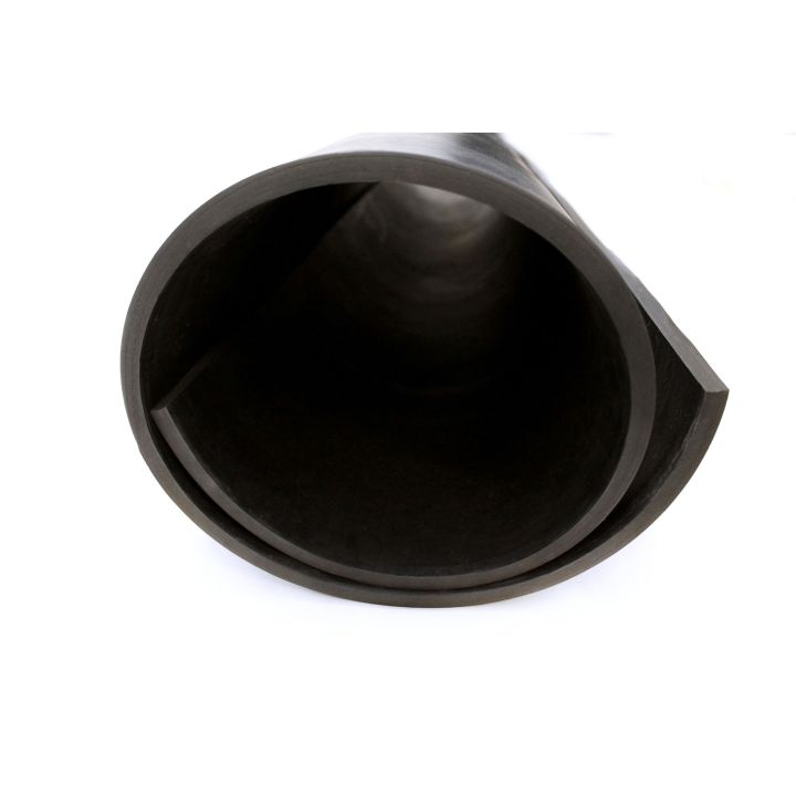 Bâche lisse en caoutchouc néoprène noir multi-usage pour protéger sol et surface. Bâches en caoutchouc à applications variées