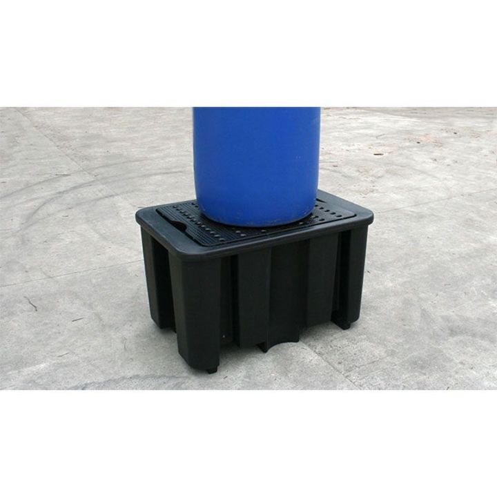 Bac de rétention plastique pour 1 fût | Bac de rétention plastique