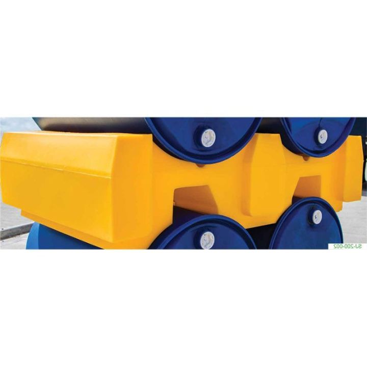 Support en PE pour 2 fûts à l'horizontal | Soutirage & accessoires