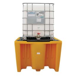 Bac de rétention plastique pour 1 IBC ou GRV | Bac de rétention plastique