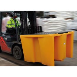 Bac de rétention plastique pour 1 IBC ou GRV | Bac de rétention plastique