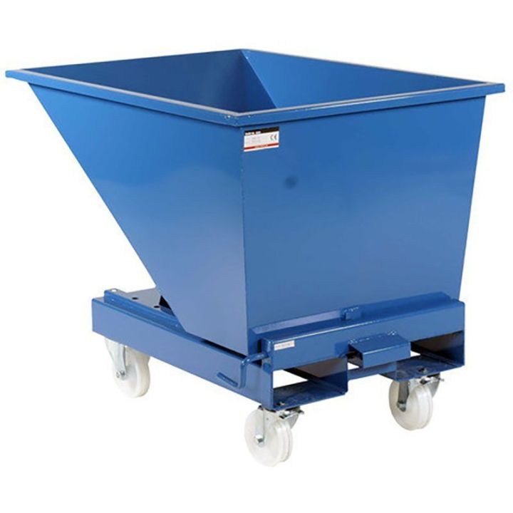 Benne auto-basculante sur roues nylon  | Bennes de manutention