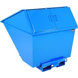 Benne auto-basculante avec couvercle haut  | Bennes de manutention
