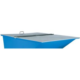 Couvercle plat pour benne auto-basculante  | Bennes de manutention