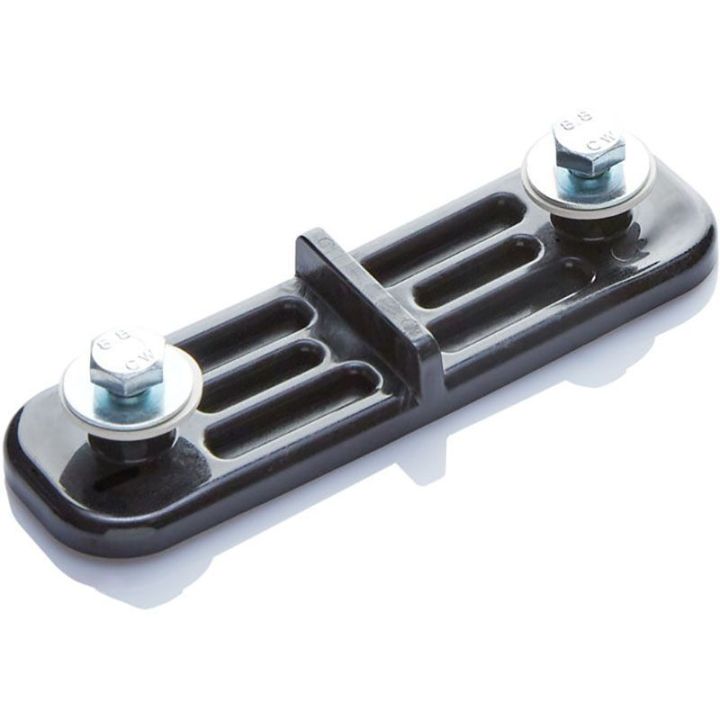 Connecteur pour 2 voies pour plaque de roulage