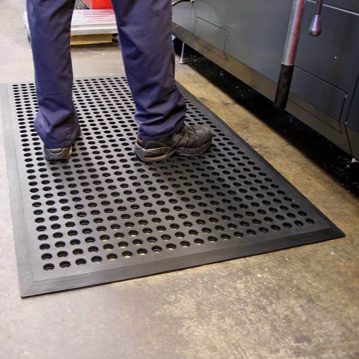 Tapis Caillebotis multifonctions très résistant - Caillebotis industriel WORKSAFE INDUSTRY