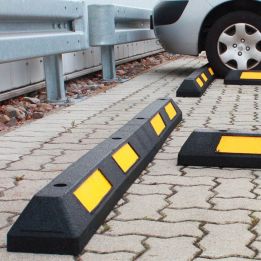 Butée de parking en caoutchouc CrashStop | Butées de parking | Butées de Stationnement