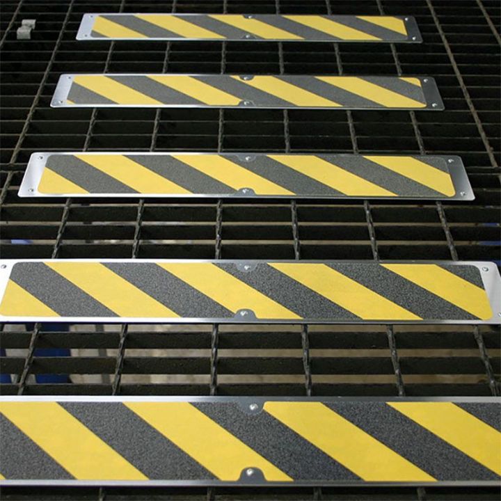 Lot de 5 plaques antidérapantes en aluminium