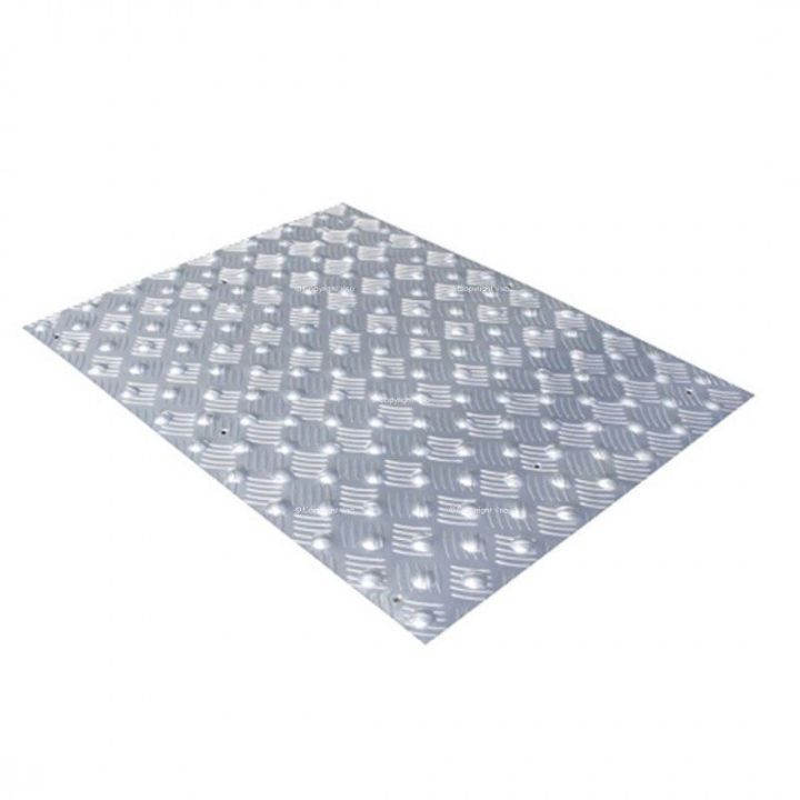 Dalle podotactile en aluminium | Bande d'éveil à la vigilance