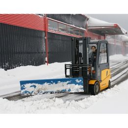 Lame chasse neige avec racloir en caoutchouc - matériel de déneigement