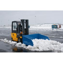 Pelle à neige basculante pour chariot élévateur - matériel de déneigement