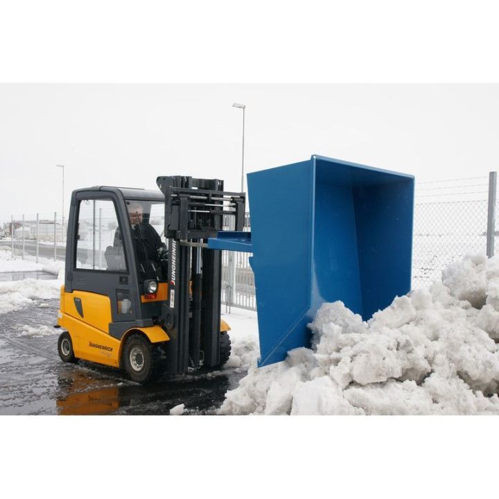 Pelle à neige basculante pour chariot élévateur - matériel de déneigement