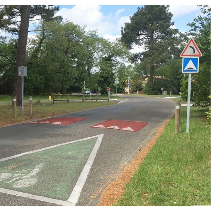 Coussin berlinois de 3 mètres à 6 modules | Ralentisseur routier