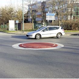 Giratoire en caoutchouc | Ralentisseur routier