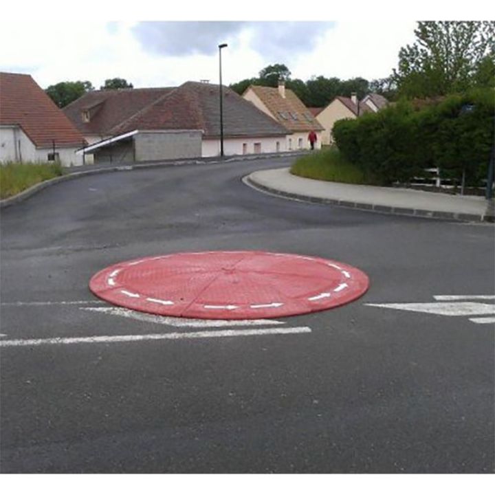Giratoire en caoutchouc | Ralentisseur routier