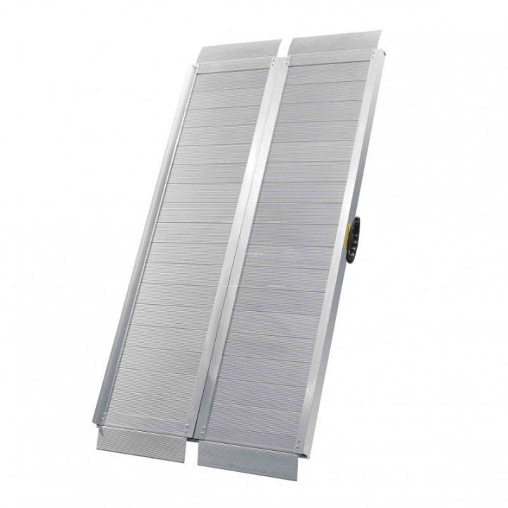 Rampe d’accès pliable en aluminium | Transportable et sécurisée - Sol Direct