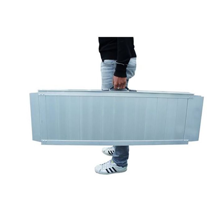 Rampe d'accès pliable et transportable en alu