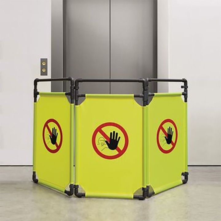 Barrière d'intervention rapide 3 panneaux pour chantier | Barrières de sécurité
