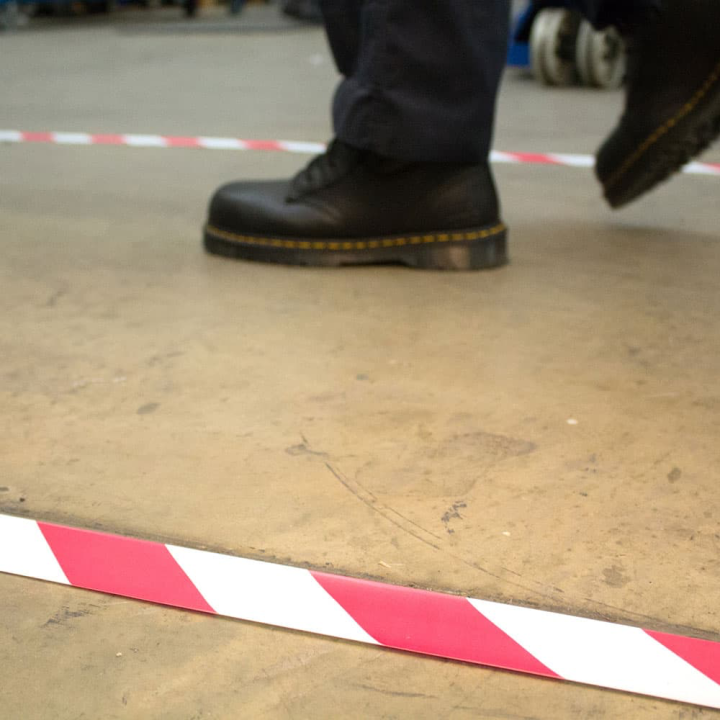 Marquage au sol Bande de signalisation adhésive