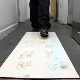 Tapis anti-contamination à feuilles jetables en milieu hospitalier, laboratoire et salles blanches