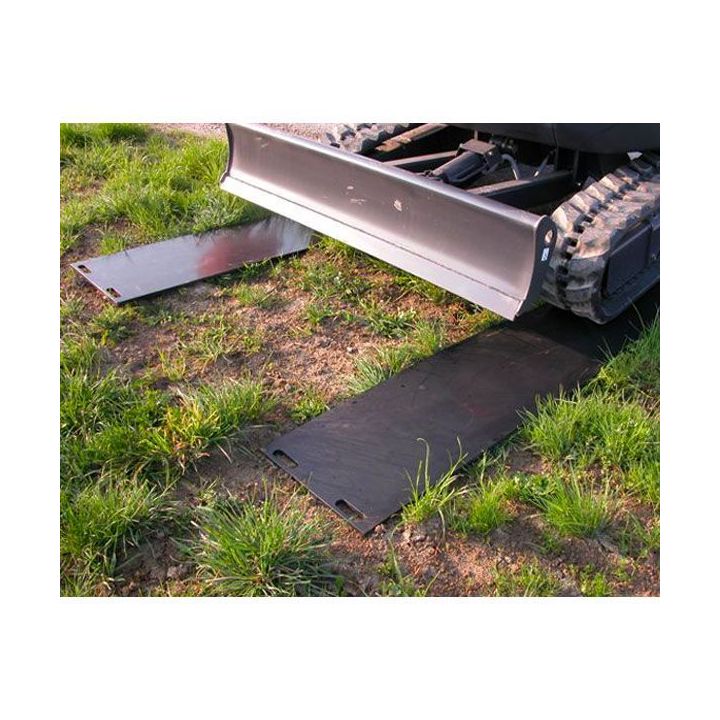 Plaque de roulage 10T - aques de roulage plastique incassable et plaques de protection des sols