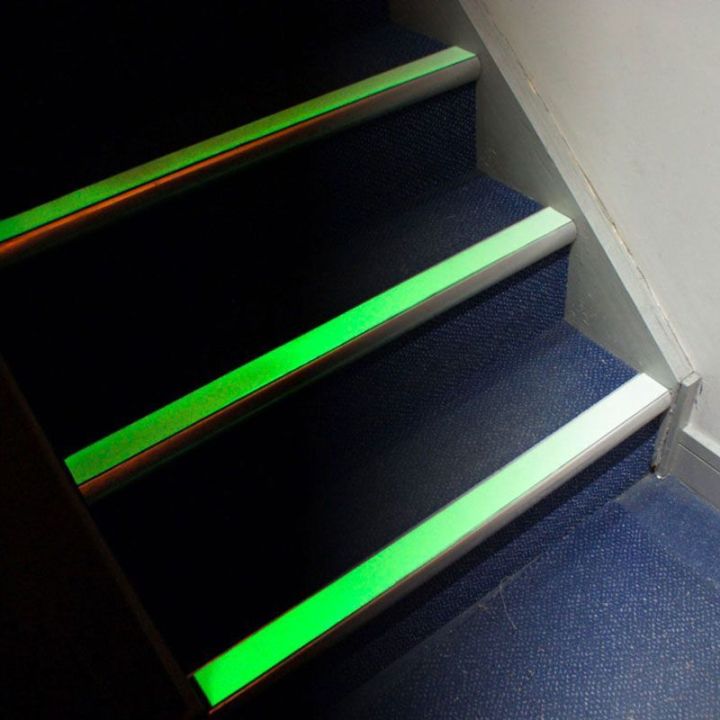 Bande antidérapante luminescente 6h - non abrasive
