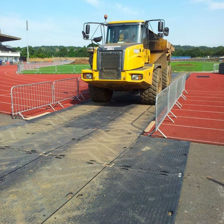 Plaque de roulage 80T - Plaque de répartition des charges - plaque de roulement