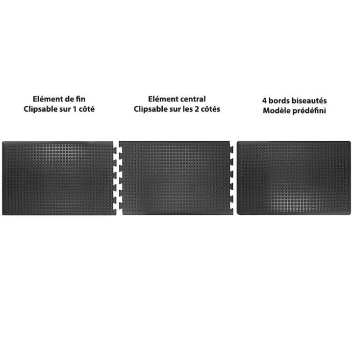 Tapis anti-fatigue à bulles ergonomiques