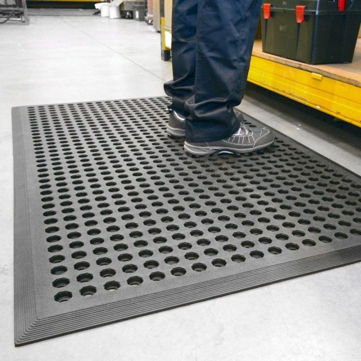 Tapis Caillebotis industriel très résistant - WORKSAFE