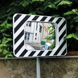 Miroir routier | Miroir d'agglomération en Polymir Garantie 3 ans