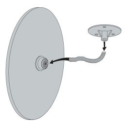 Miroir de surveillance magasin - Fixation flexible