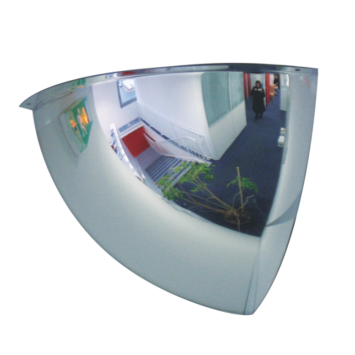 Miroir d'angle panoramique - 1/8 de sphère