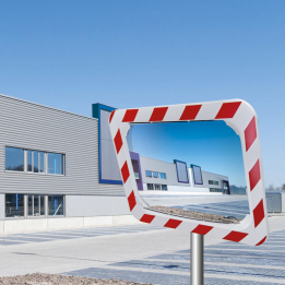 Miroir de sécurité industriel en Polymir