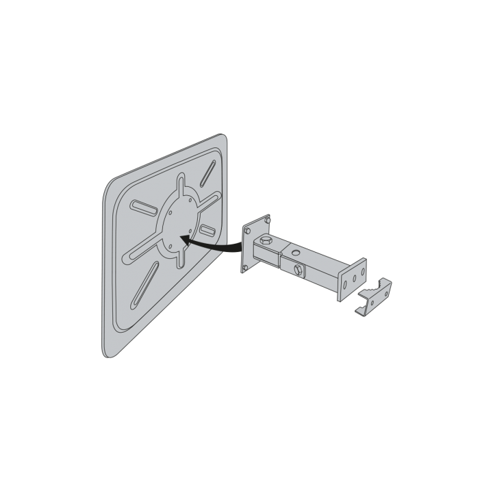 Miroir de sécurité industriel en Inox