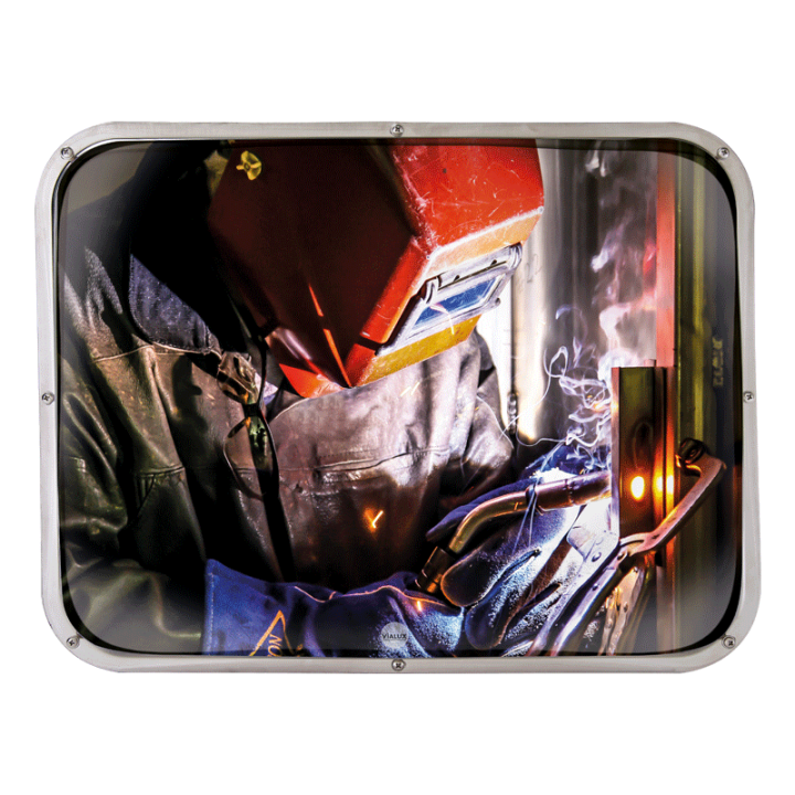Miroir en Inox - Spécial milieux à hautes températures