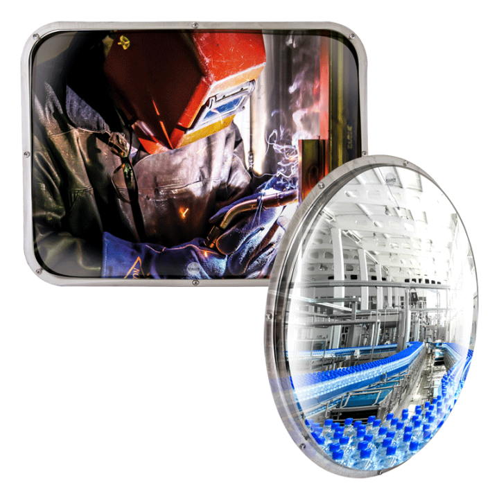 Miroir tout Inox - Spécial Agroalimentaire