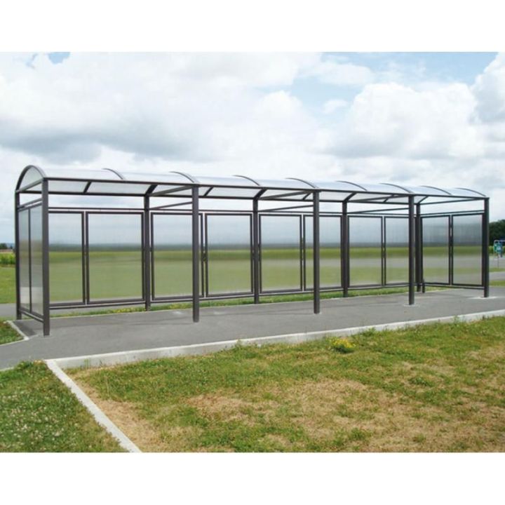 abris vélo extérieur multi-fonctions abri fumeur