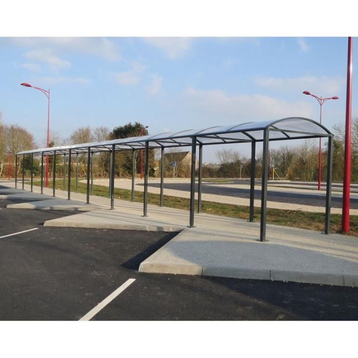 abris vélo extérieur multi-fonctions abri fumeur