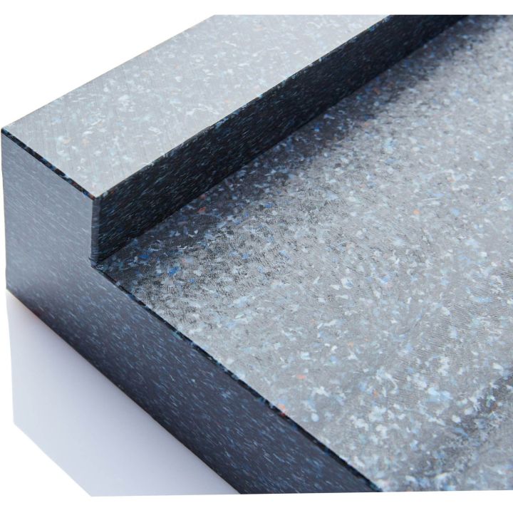 Cale pour conteneur pour grues et nacelles, Plaques de calage en plastique noir incassable et imputrescible