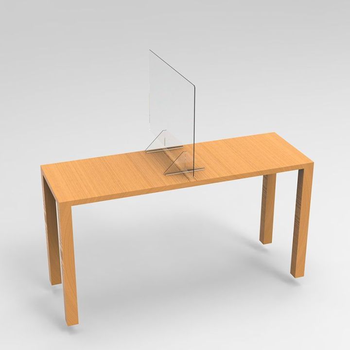 Paroi de séparation en Plexiglas pour tables