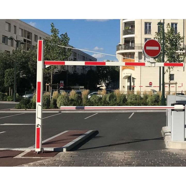 demi portique de parking pivotant