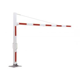 demi portique de parking pivotant