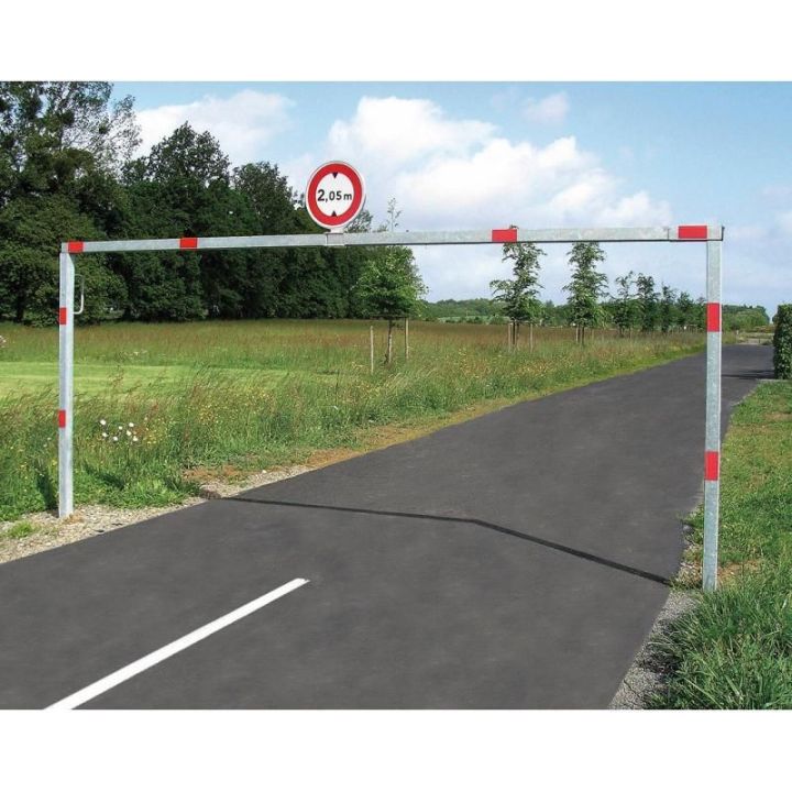 Portique de parking pivotant | portique en acier galvanisé