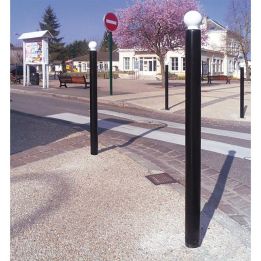 Poteau urbain - Potelet de ville haute visibilité Ø 76 mm