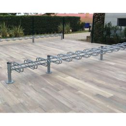 Support vélos modulaire et fonctionnel - 3 ou 6 places
